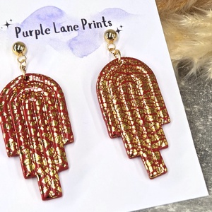 Nemesacél elegáns fülbevaló, Ékszer, Fülbevaló, Fülékszer, Ékszerkészítés, MESKA