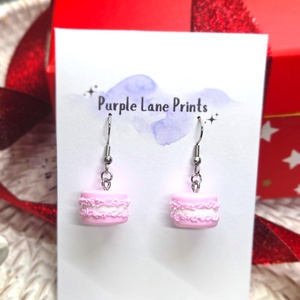 Nemesacél elegáns fülbevaló / macaron fülbevaló, Ékszer, Fülbevaló, Fülékszer, Ékszerkészítés, MESKA