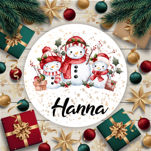 Egyedi, névreszóló karácsonyi matrica / 24db címke / ajándék cédula / Christmas sticker - otthon & életmód - papír, írószer - matrica, matrica csomag - Meska.hu