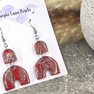 Nemesacél elegáns fülbevaló, Ékszer, Fülbevaló, Fülékszer, Ékszerkészítés, MESKA