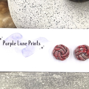 Nemesacél elegáns fülbevaló - Meska.hu