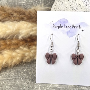 Nemesacél elegáns fülbevaló - Meska.hu