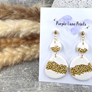 Nemesacél elegáns fülbevaló - ékszer - fülbevaló - fülékszer - Meska.hu