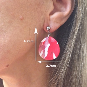 Nemesacél elegáns fülbevaló - ékszer - fülbevaló - fülékszer - Meska.hu