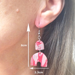 Nemesacél elegáns fülbevaló - ékszer - fülbevaló - fülékszer - Meska.hu