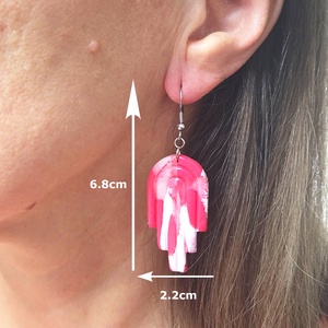 Nemesacél elegáns fülbevaló - ékszer - fülbevaló - fülékszer - Meska.hu