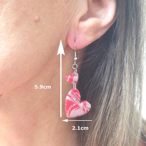 Nemesacél elegáns fülbevaló - ékszer - fülbevaló - fülékszer - Meska.hu