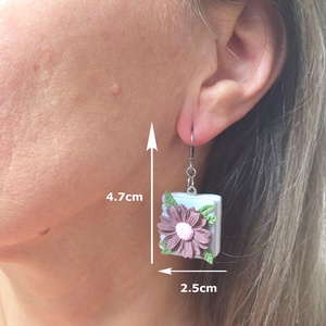 Nemesacél elegáns fülbevaló - ékszer - fülbevaló - fülékszer - Meska.hu