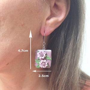 Nemesacél elegáns fülbevaló - ékszer - fülbevaló - fülékszer - Meska.hu