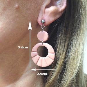 Nemesacél elegáns fülbevaló - ékszer - fülbevaló - fülékszer - Meska.hu