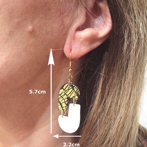 Nemesacél elegáns fülbevaló - ékszer - fülbevaló - fülékszer - Meska.hu