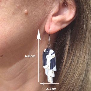 Nemesacél elegáns fülbevaló - ékszer - fülbevaló - fülékszer - Meska.hu