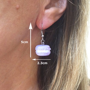 Nemesacél elegáns fülbevaló / macaron fülbevaló - ékszer - fülbevaló - fülékszer - Meska.hu