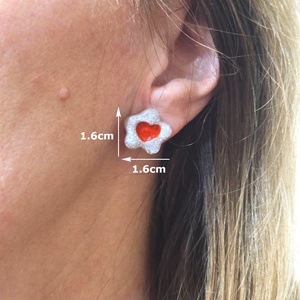 Nemesacél elegáns fülbevaló - ékszer - fülbevaló - fülékszer - Meska.hu