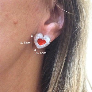 Nemesacél elegáns fülbevaló - ékszer - fülbevaló - fülékszer - Meska.hu