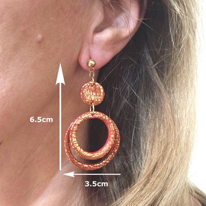 Nemesacél elegáns fülbevaló - ékszer - fülbevaló - fülékszer - Meska.hu