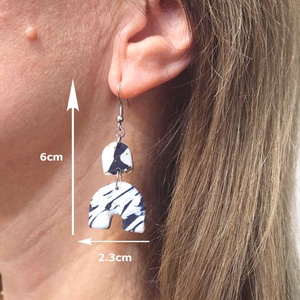 Nemesacél elegáns fülbevaló - ékszer - fülbevaló - fülékszer - Meska.hu