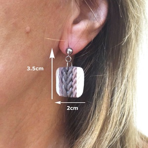 Nemesacél elegáns fülbevaló - ékszer - fülbevaló - fülékszer - Meska.hu