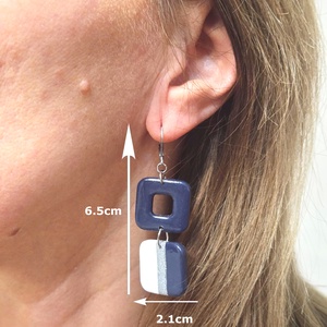 Nemesacél elegáns fülbevaló - ékszer - fülbevaló - fülékszer - Meska.hu