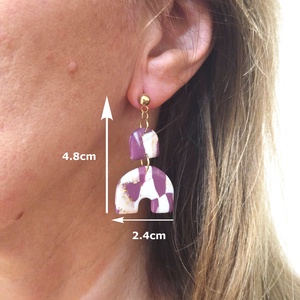 Nemesacél elegáns fülbevaló - ékszer - fülbevaló - fülékszer - Meska.hu