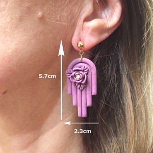 Nemesacél elegáns fülbevaló - ékszer - fülbevaló - fülékszer - Meska.hu