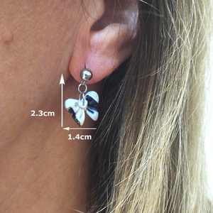 Nemesacél elegáns fülbevaló - ékszer - fülbevaló - fülékszer - Meska.hu