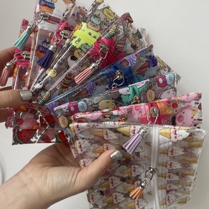 Átlátszó fagyis neszeszer, Táska & Tok, Neszesszer, Varrás, Átlátszó anyagból készülő mintás neszeszer ( tőbbféle minta elérhető ) 

Mérete 18x15cm, MESKA