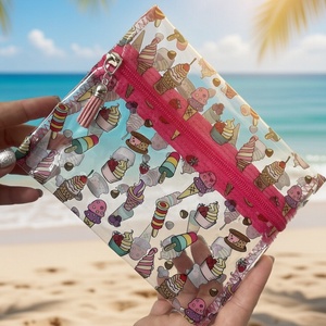 Átlátszó fagyis neszeszer, Táska & Tok, Neszesszer, Varrás, Átlátszó anyagból készülő mintás neszeszer ( tőbbféle minta elérhető ) 

Mérete 18x15cm, MESKA