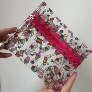 Átlátszó fagyis neszeszer - táska & tok - neszesszer - Meska.hu