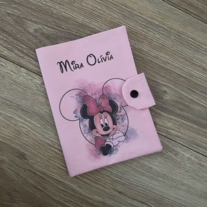 Egészségügyi kiskönyv borító Minnie egér, Baba - mama, Babaemlékek, Egészségügyi kiskönyv borító, Varrás, MESKA