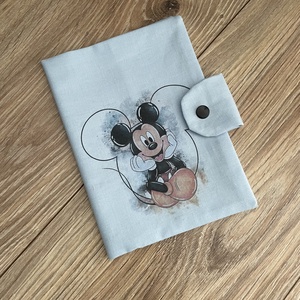 Egészségügyi kiskönyv borító Mickey egér, Baba - mama, Babaemlékek, Egészségügyi kiskönyv borító, Varrás, MESKA