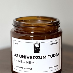 Az univerzum tudja szójagyertya Palo Santo Áfonya - otthon & életmód - gyertya, illat, aroma - aromalámpa - Meska.hu