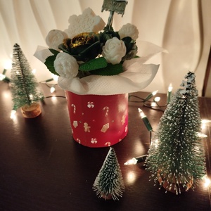 Karácsonyi ajándékbox epoxy gyantából , Karácsony, Karácsonyi lakásdekoráció, Karácsonyi lakásdíszek, Mindenmás, MESKA