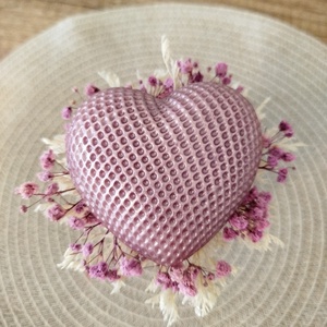 Epoxy gyantából készült mini boxok Valentin-napra - otthon & életmód - virágdekoráció - virágdíszek - asztali virágdísz - Meska.hu