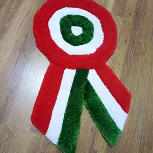 Kokárda szőnyeg - otthon & életmód - lakástextil - szőnyeg - más típusú szőnyeg - Meska.hu