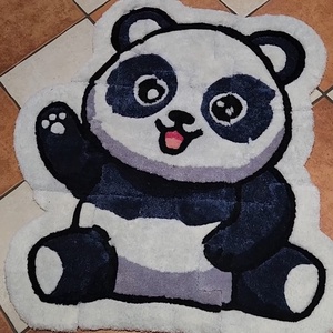 Puzzle Panda szőnyeg , Otthon & Életmód, Lakástextil, Szőnyeg, Más típusú szőnyeg, Varrás, MESKA