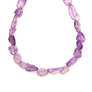 Ametiszt pebble 6-10mm  ékszerkészítő alapanyag (füzér), Kellékek & szerszámok, Ásvány alapanyag, Ásványfüzér, , MESKA