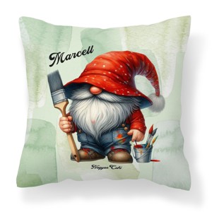 Névvel kérhető - Festő Ezermester manó mintás párna, Otthon & Életmód, Lakástextil, Párna & Párnahuzat, Díszpárna (belsővel együtt), , MESKA