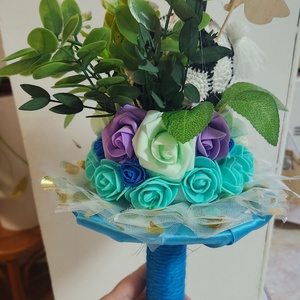 Ballagási csokor - otthon & életmód - dekoráció - virágdísz és tartó - csokor & virágdísz - Meska.hu