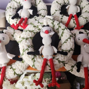 Gólyás kopogtatók - otthon & életmód - dekoráció - ajtó- és ablak dekoráció - ajtódísz & kopogtató - Meska.hu