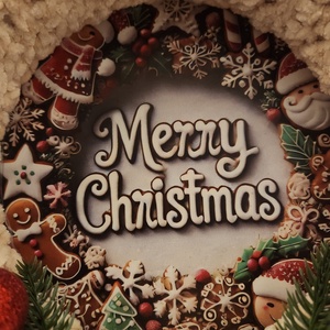 Karácsonyi kopogtató - karácsony - karácsonyi lakásdekoráció - karácsonyi ajtódíszek - Meska.hu