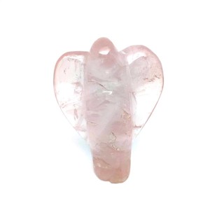 Angyal Rózsakvarc 9-10cm (MDG), Kellékek & szerszámok, Ásvány alapanyag, Ásvány figura, , MESKA