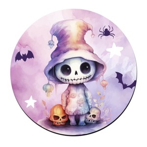 Halloween Jack, a csontváz mintás bögre alátét - Meska.hu