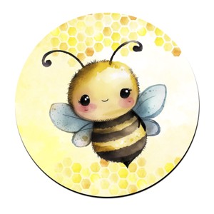 Nagyon cuki méhecske mintás bögre alátét, , , MESKA