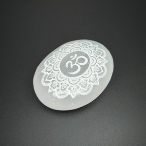 Szelenit szappan om mandala 6-7cm, Kellékek & szerszámok, Ásvány alapanyag, Marokkő, , MESKA