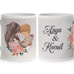 Kérd a neveddel - Szívem Kicsi Fia mintás bögre, Otthon & Életmód, Konyhafelszerelés, tálalás, Tálalás, Bögre & Csésze, , MESKA