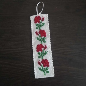 Rózsás könyvjelző - könyv & zene - könyvjelző - Meska.hu
