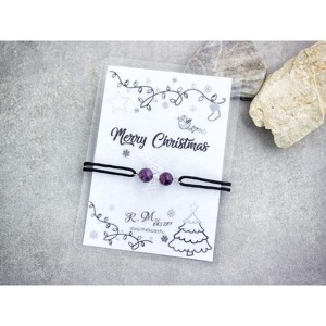 Merry Christmas ametiszt angyal karkötő, Ékszer, Karkötő, Karkötő medállal, , MESKA