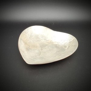 Tál kagyló szív 10cm, Otthon & Életmód, Dekoráció, Asztal és polc dekoráció, Dekorációs tál, tartó, , MESKA
