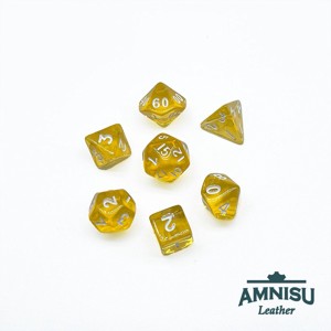 Citromsárga áttetsző mini műanyag kockaszett, Játék & Sport, Szerepjáték, , MESKA